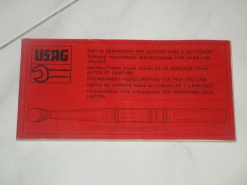 Usag dinamometrica libretto - dinamometrica,